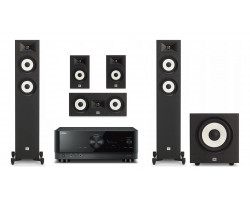 Домашний кинотеатр JBL 5.1 A170+A120+A125C+A100P Yamaha RX-V6A